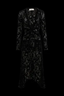 Online Asymmetric Lace Maxi Dress Women Long Dresses