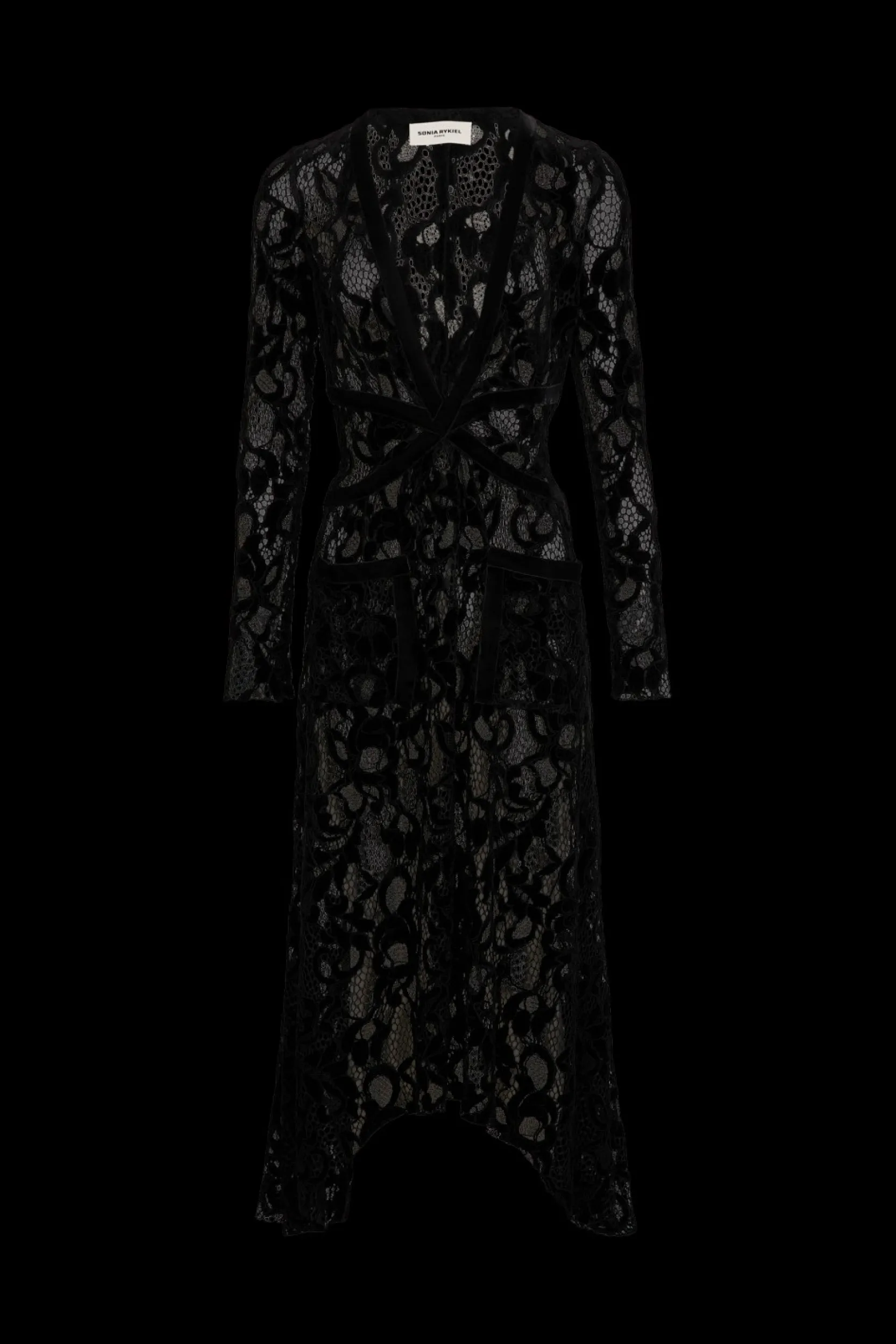 Online Asymmetric Lace Maxi Dress Women Long Dresses