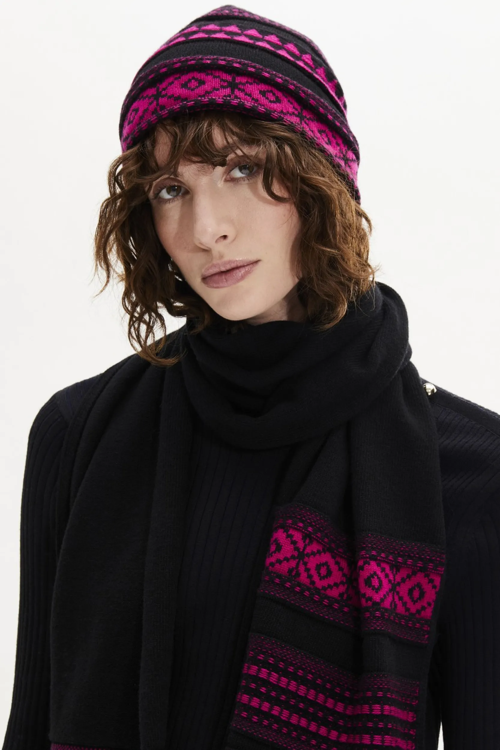 Fair Isle Hat Women Accessories