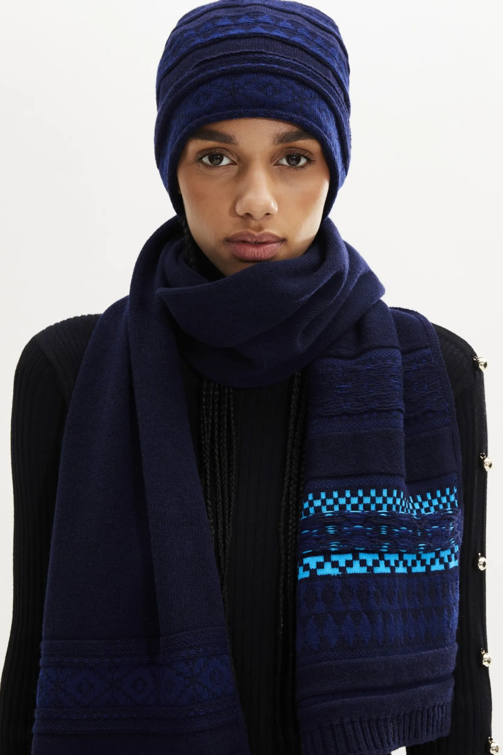 Fair Isle Hat Women Accessories