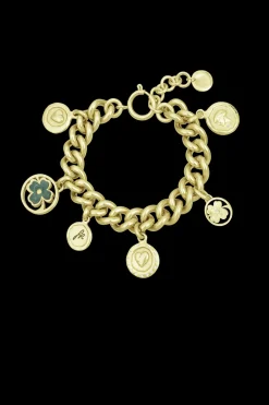 Clearance Golden Medals Talismans Bracelet Women Accessories