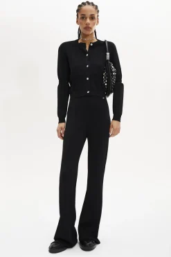 Hot High-Waisted Flared Trousers Women Trousers And Denim