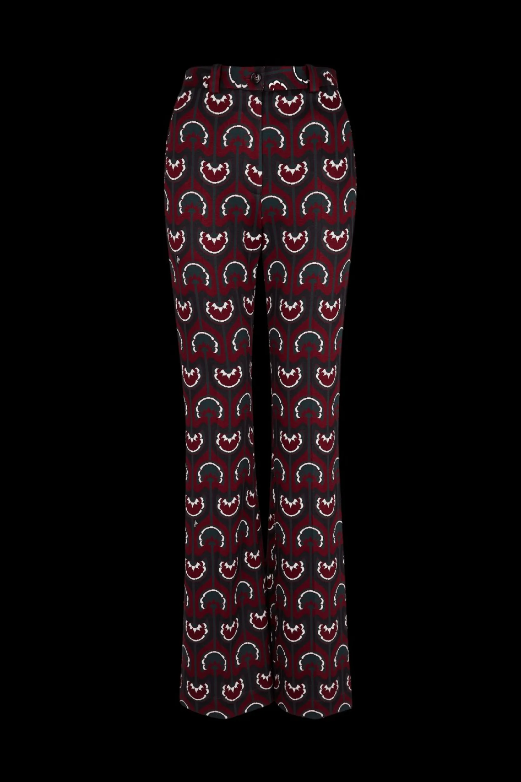 Clearance Jersey Pattern Trousers Women Trousers And Denim