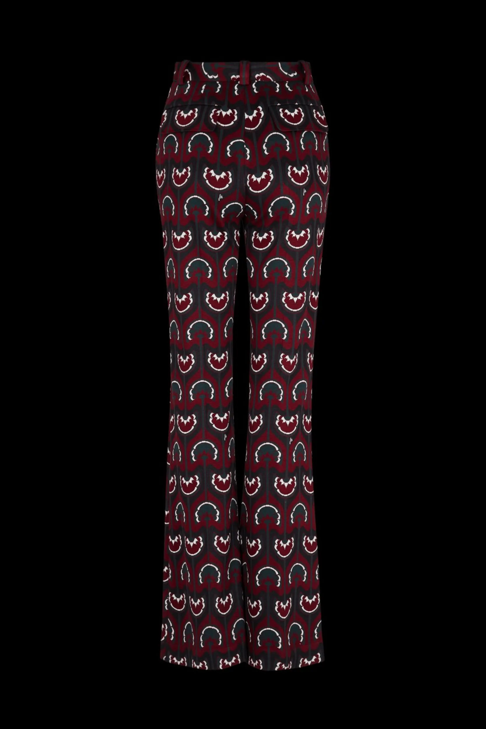 Clearance Jersey Pattern Trousers Women Trousers And Denim
