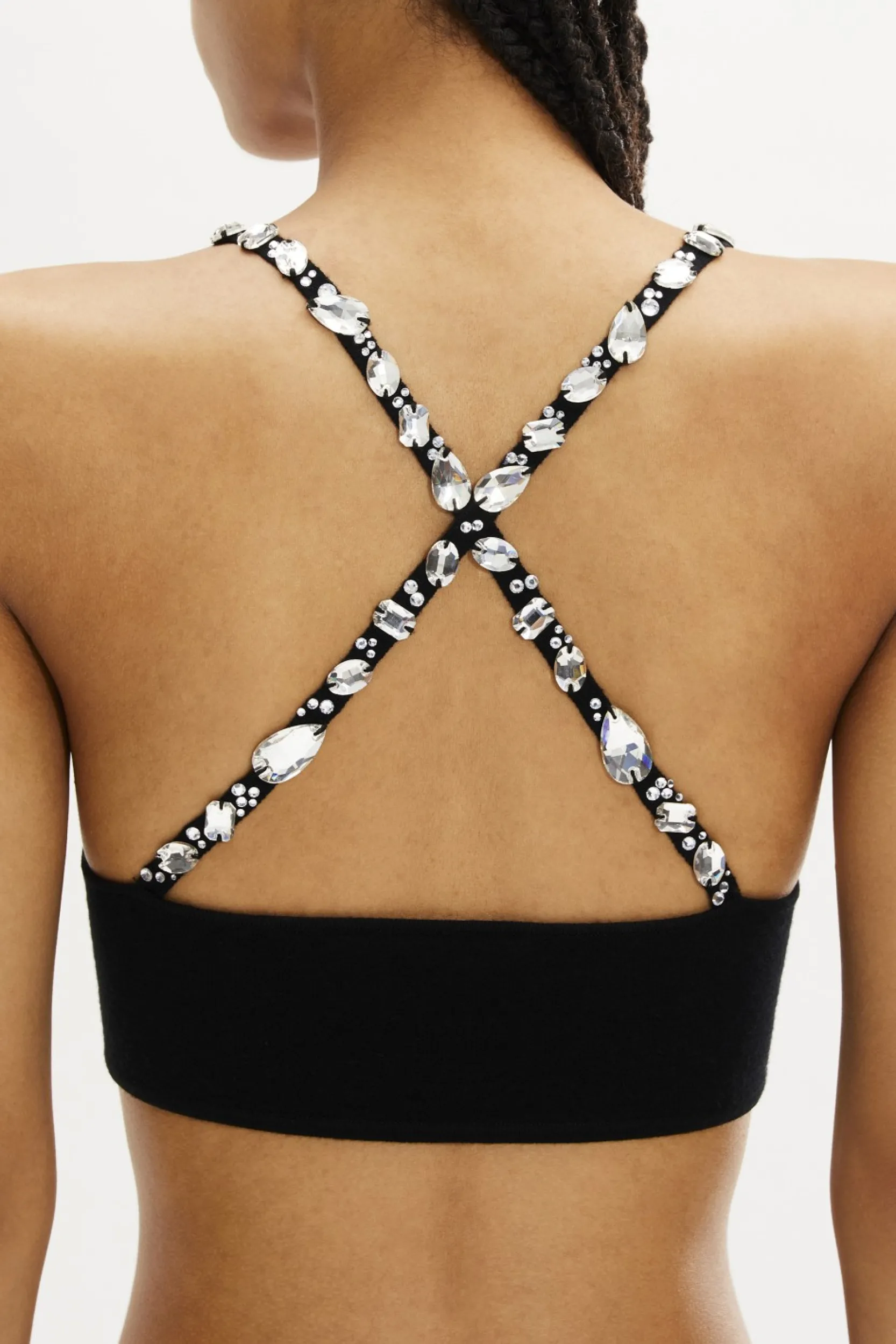 Outlet Knitted Bra Thin Straps Women Bandeau