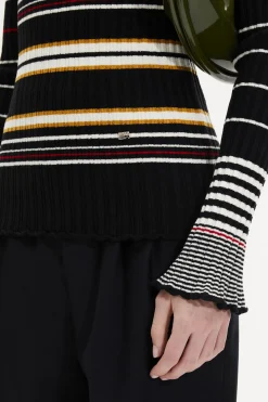 Clearance Long-Sleeved Crew-Neck Jumper Women Sweaters