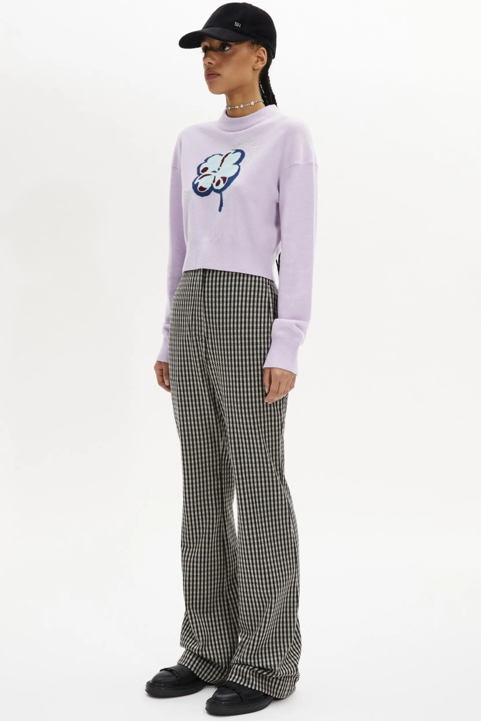 Clearance Long-Sleeved Crew-Neck Jumper Women Sweaters