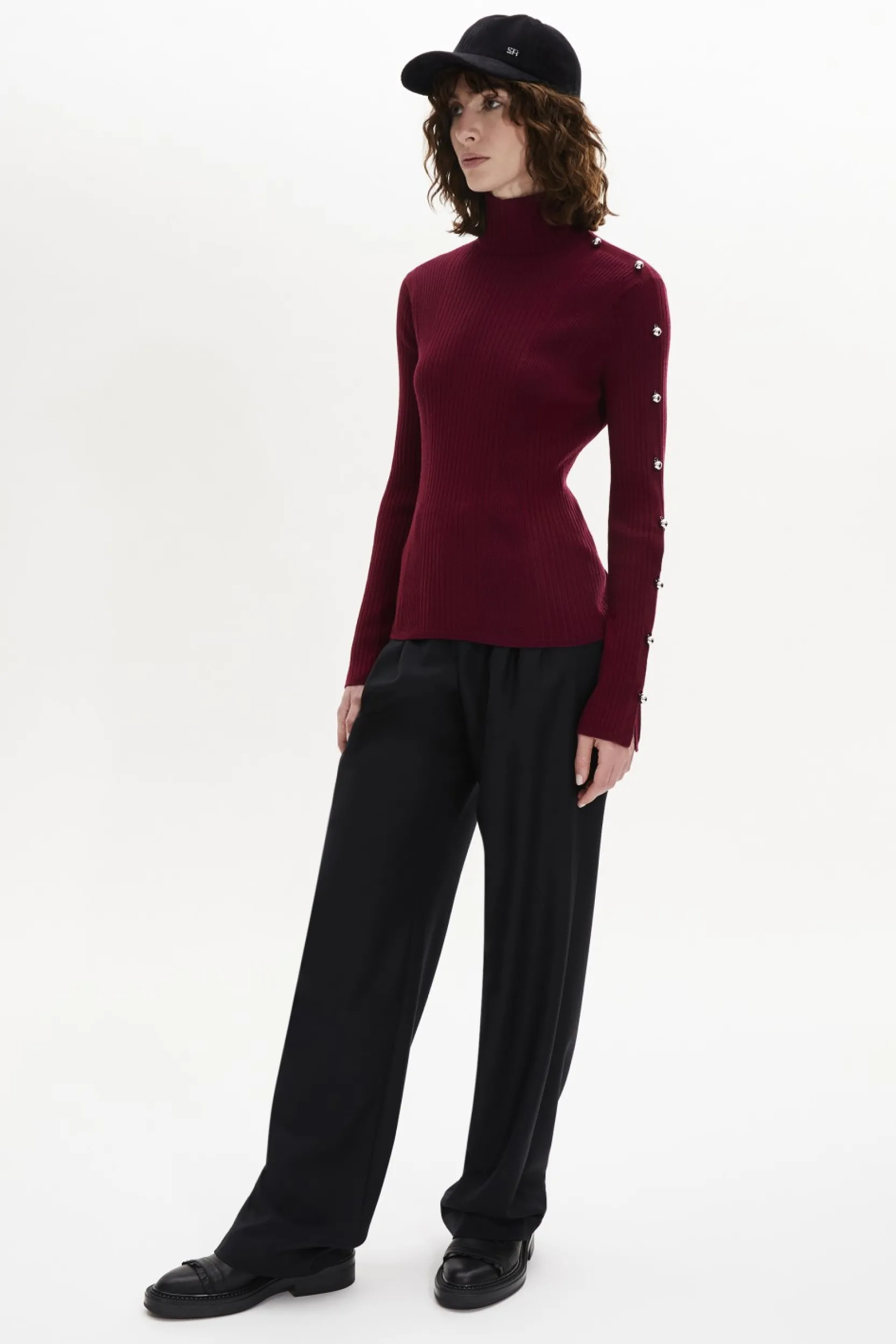 Outlet Long-Sleeved Turtleneck Jumper Women Sweaters