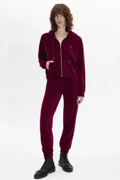 Long-Sleeved Velvet Hoodie Women Sweatshirts