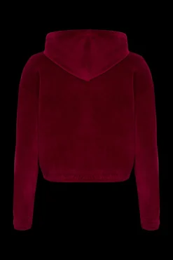 Long-Sleeved Velvet Hoodie Women Sweatshirts