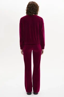 Online Long-Sleeved Velvet Sweater Women Sweatshirts