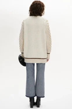 Sale Long-Sleeved V-Neck Cardigan Women Cardigans