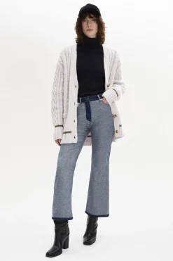 Hot Long-Sleeved V-Neck Cardigan Women Cardigans
