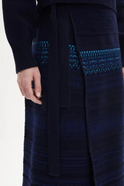 Sale Midi Wrap Skirt Women Skirts