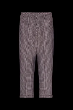Online Prince Of Wales Check Cigarette Trousers Check Women Trousers And Denim