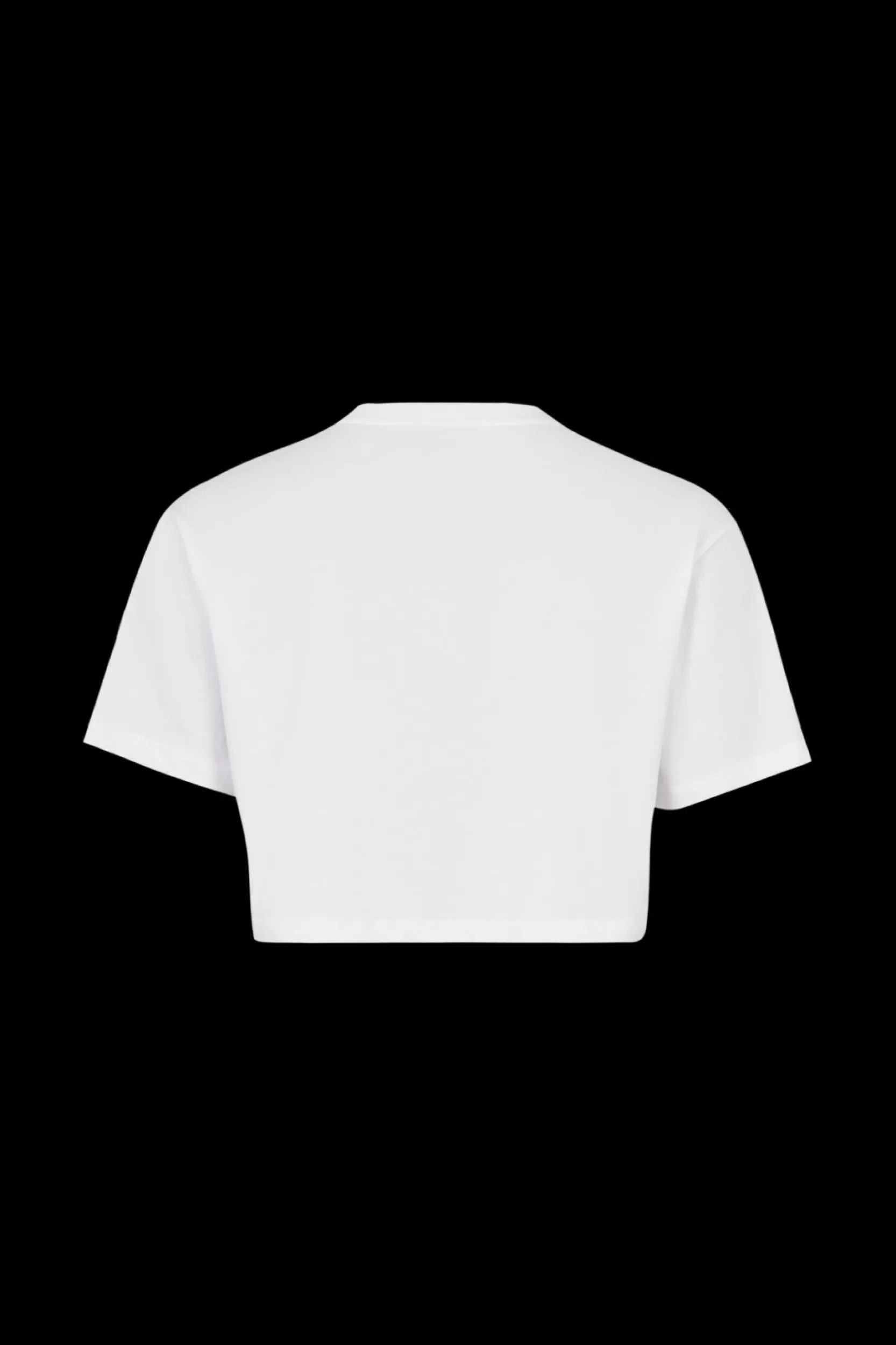 New Short-Sleeved Cotton Cropped T-Shirt Women T-Shirts