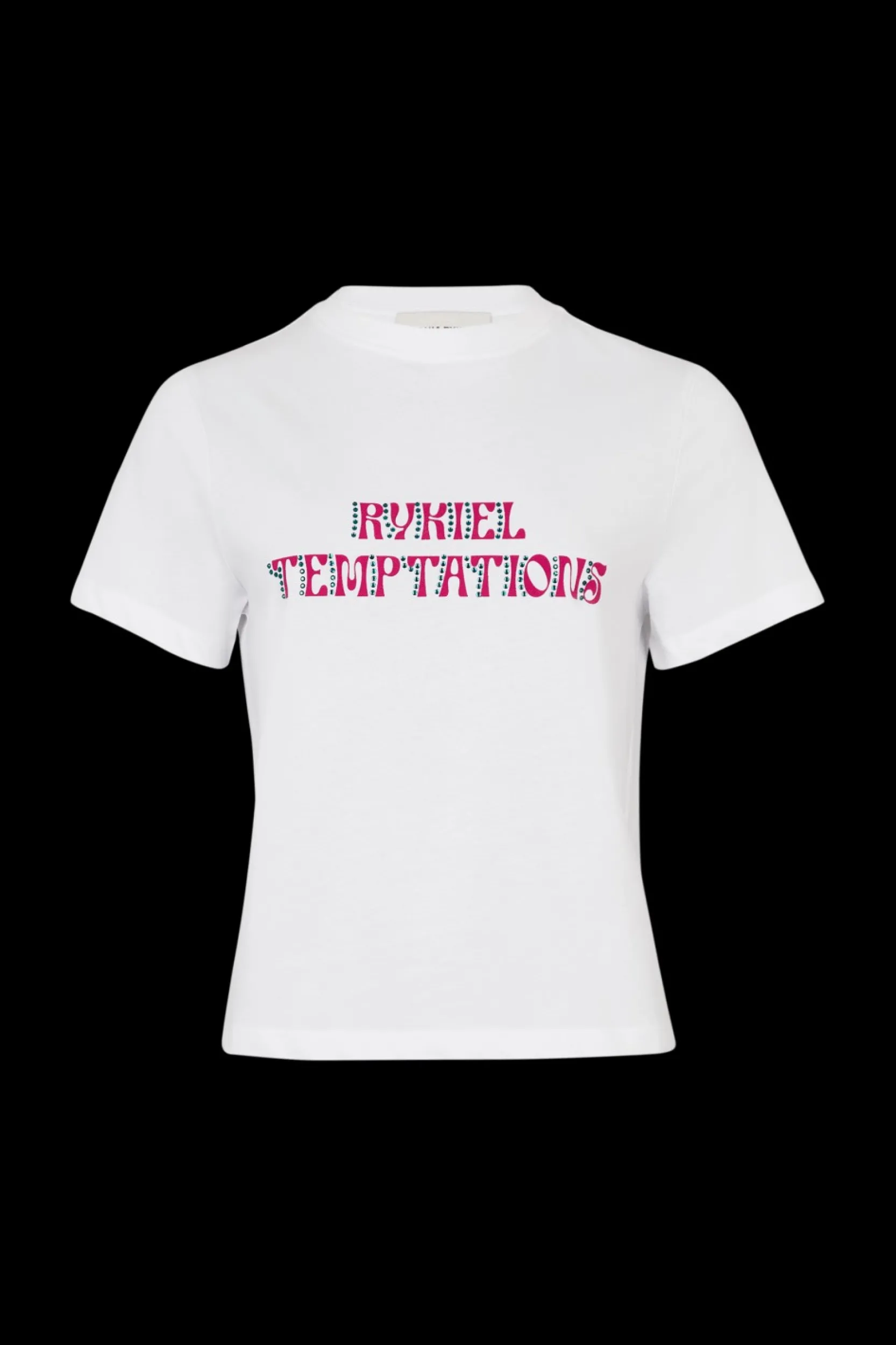 New Short-Sleeved Crew-Neck Cotton Jersey T-Shirt Women T-Shirts