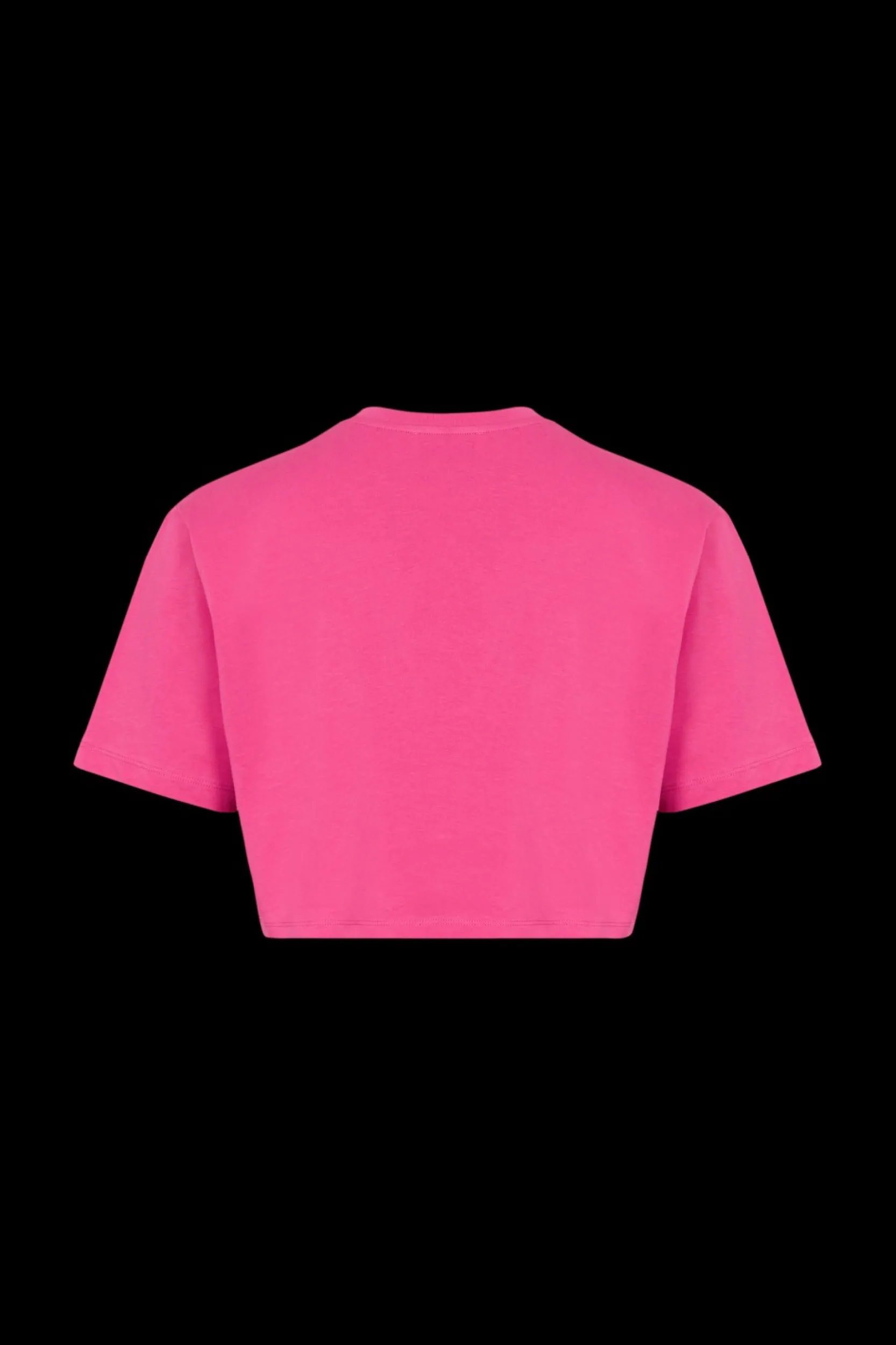 Outlet Short-Sleeved Cropped Crew Neck T-Shirt Women T-Shirts