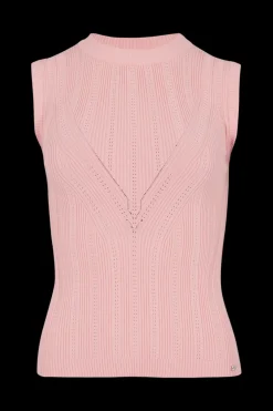 Discount Sleeveless Crew-Neck Jumper Women Sweaters