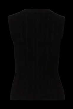 Discount Sleeveless Crew-Neck Jumper Women Sweaters