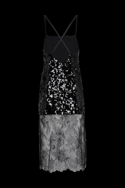 Best Strappy Sequined Slip Dress Women Short Dresses