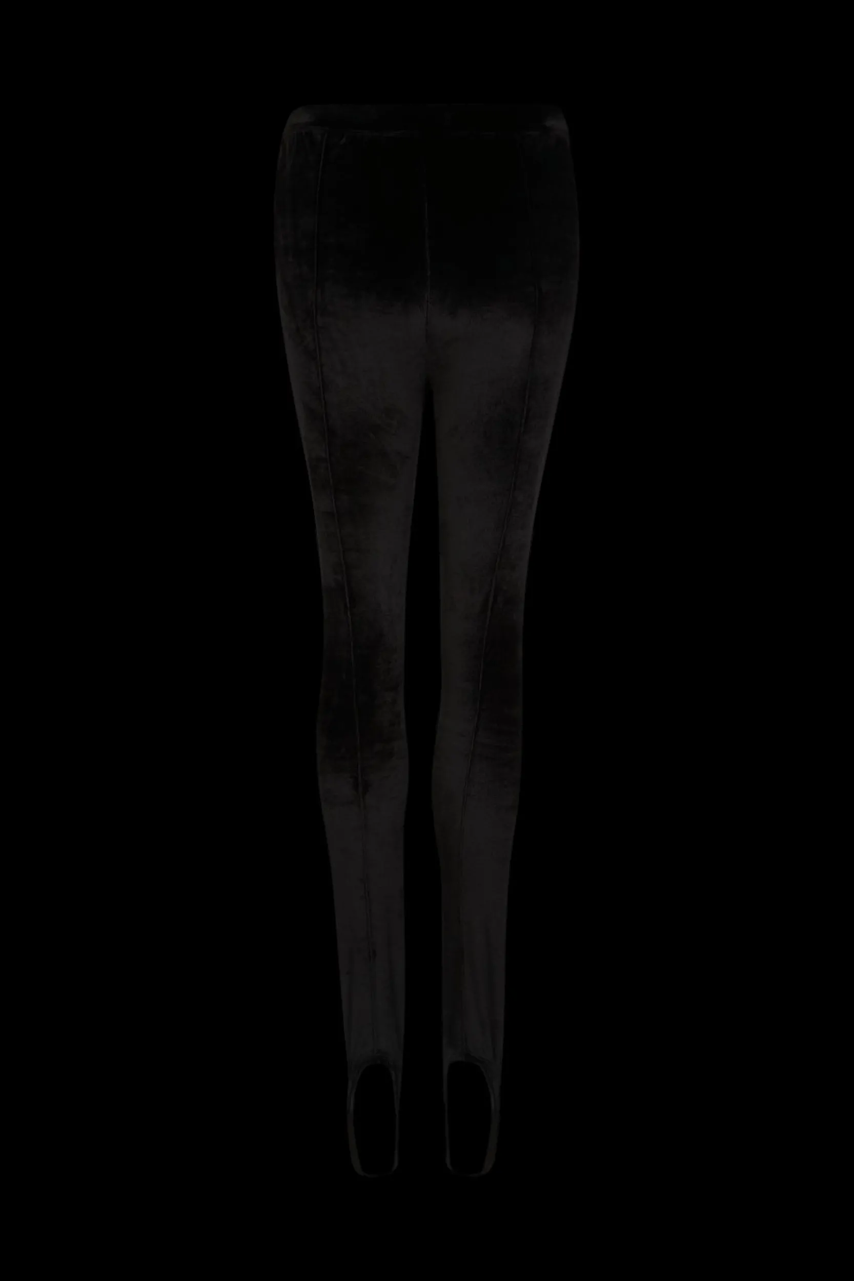 Outlet Velvet High-Waisted Pants Women Trousers And Denim