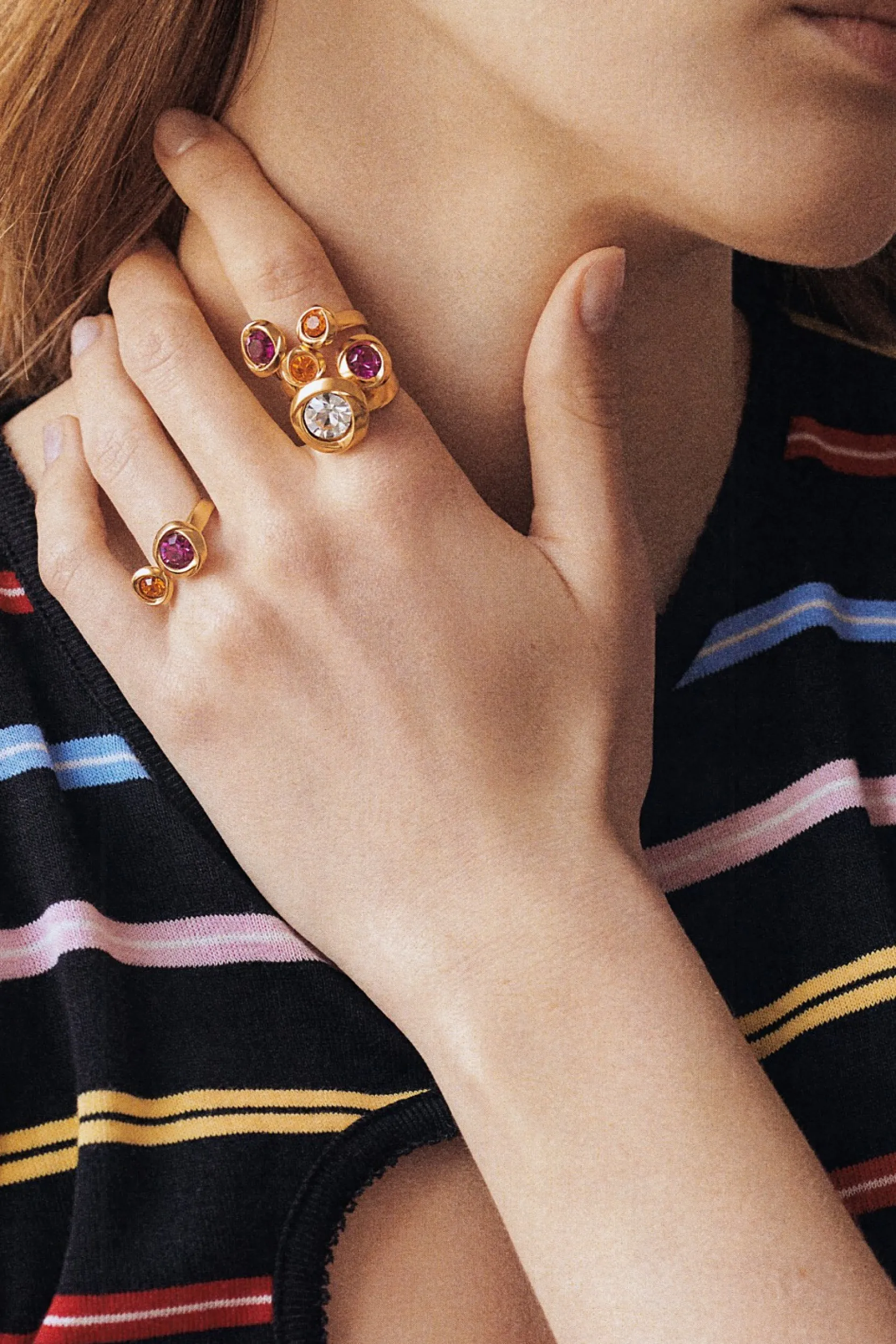Hot Vintage Ribbon Ring Women Accessories